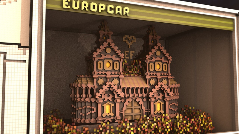 Illustration for article titled Some Surreal Minecraft Art To Go With Your Morning Coffee